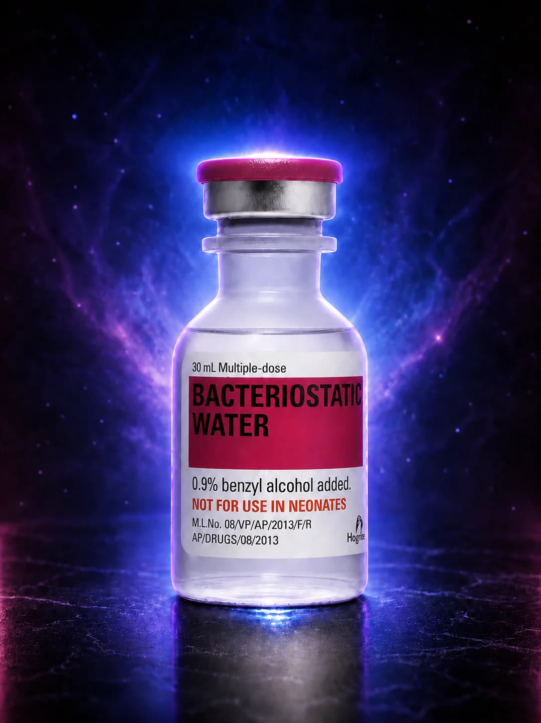 Bacteriostatic Water 30mL (Hospira) vial